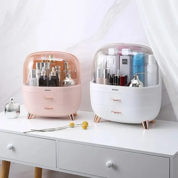 Organizador Porta Cosmeticos Maquillaje Makeup Capsula Chico - Imagen 3