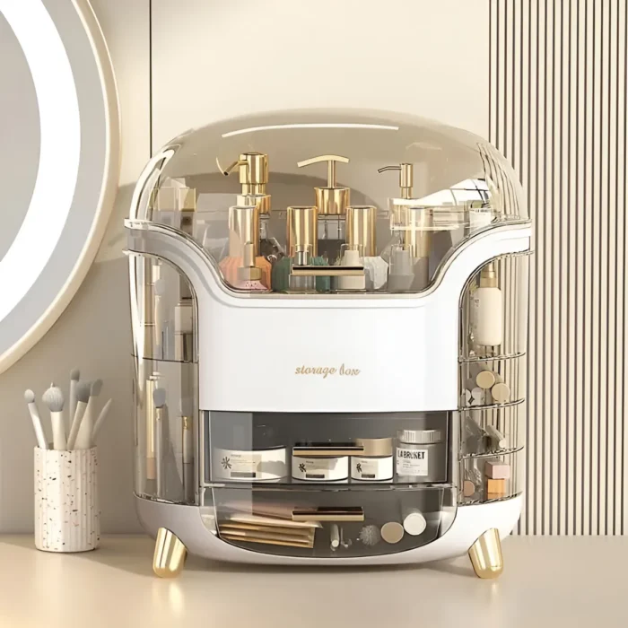 Organizador De Maquillajes Capsula Retro Futurista - Imagen 2