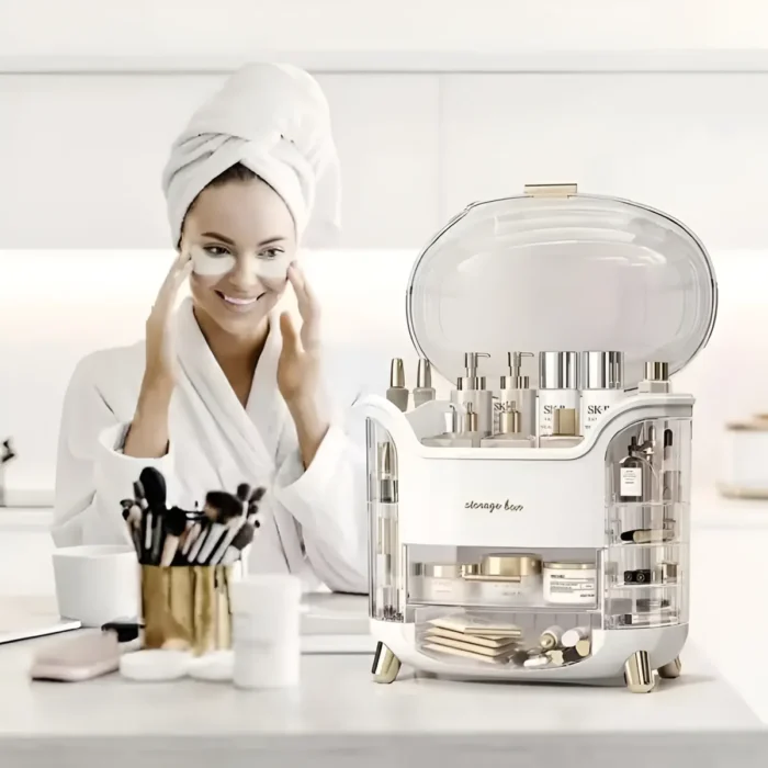 Organizador De Maquillajes Capsula Retro Futurista - Imagen 3
