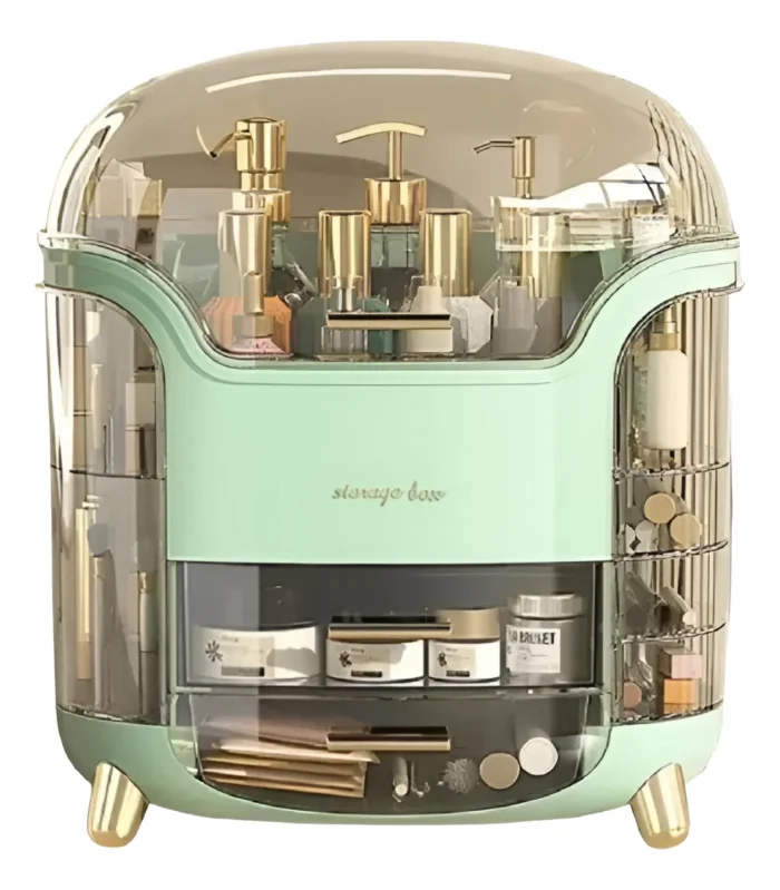 Organizador De Maquillajes Capsula Retro Futurista - Imagen 1