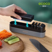 Afilador Manual Ecoco Profesional Para Cuchillos Cocina - Imagen 2