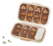 Pastillero Organizador Medicamentos 7 Días C/ Corta Pastilla