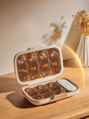 Pastillero Organizador Medicamentos 7 Días C/ Corta Pastilla - Imagen 4