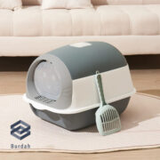 Litera Bandeja Cerrada Gatos Arenero Sanitario Anti Olor - Imagen 4