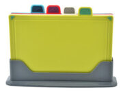 Juego Tablas De Picar X4 Multiuso Antideslizantes C/soporte - Imagen 3