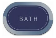 Alfombra Baño Antideslizante Absorvente Suave Ducha Moderna