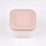 Tuper de Silicona Infantil Bebé Alimentación Portátil con Tapa