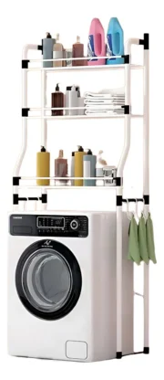 Mueble Organizador Estante Lavarropa Baño Rack 3 Niveles