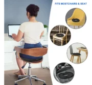 Almohada Dona Ortopédica Espuma Viscoelástica Alivio Coccis - Imagen 4